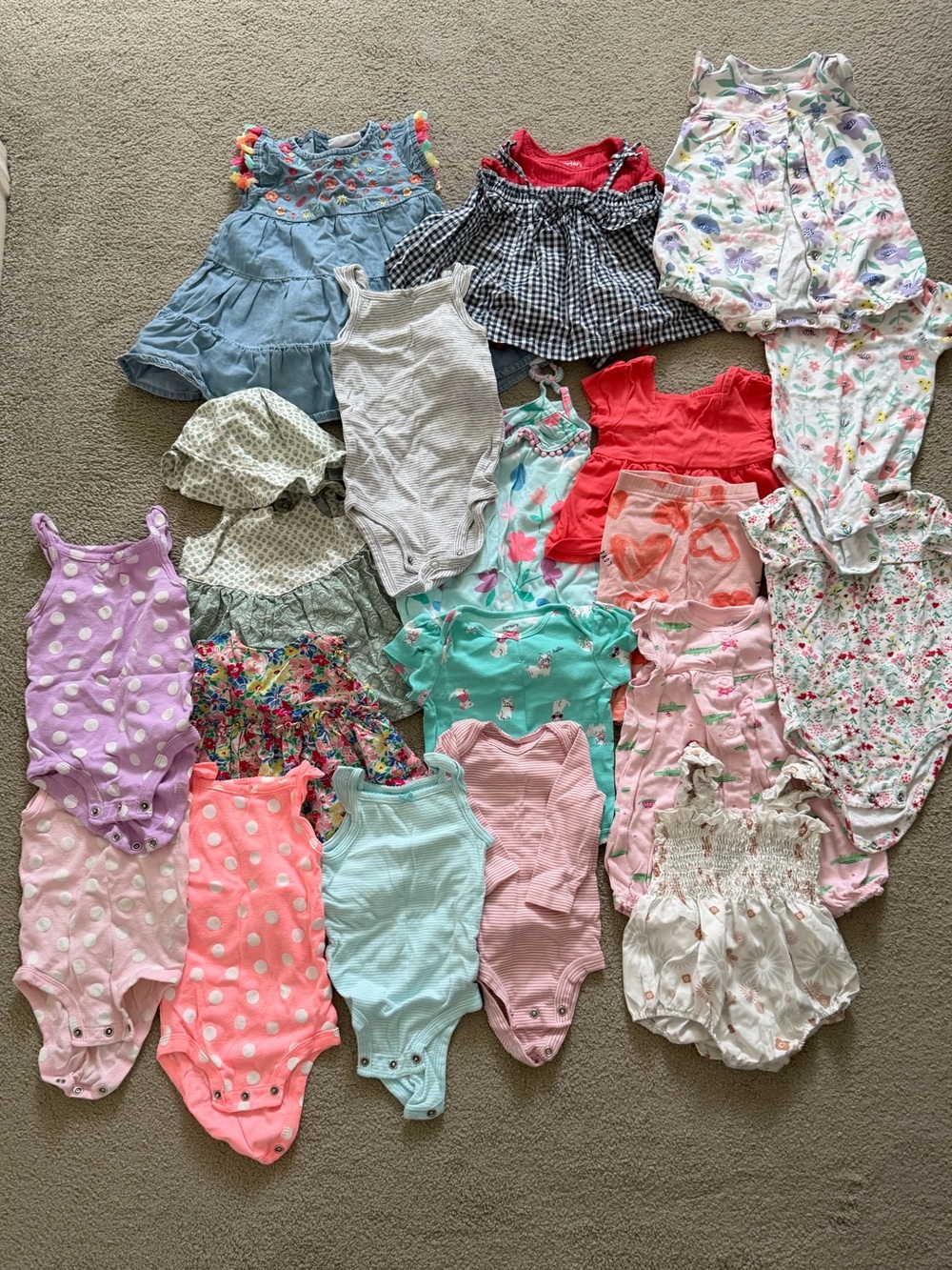 Baby girl clothing lot